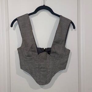 Lioness Plunge Corset top